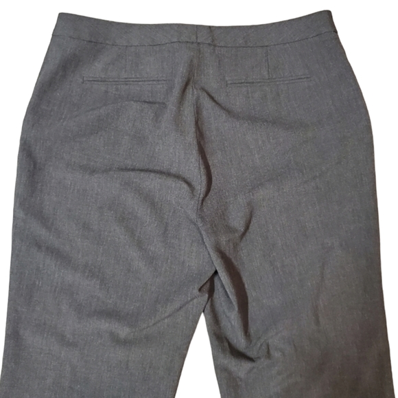 Semantiks Womens Bootcut Pants Size 10 Gray Stretch Mid Rise Dress Trouser - Picture 3 of 9
